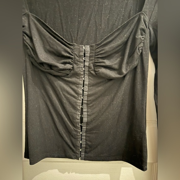 REFORMATION HOOK AND EYE LONG SLEEVE - Picture 2 of 5